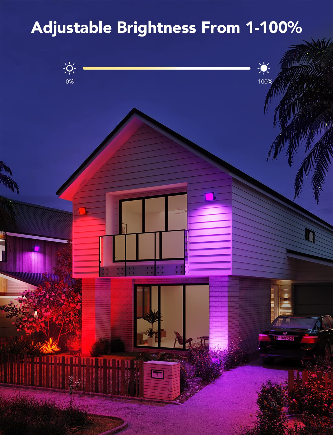 Govee Outdoor Lights, Flood Lights Uplight 2 in 1, LED Landscape Lighting (8202165223662)